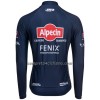 Maglia 2022 Alpecin-Fenix Manica Lunga Blu